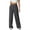 (Dark Gray), variant on CYiJun Wide Leg Pants for Women Work Business Casual High Waisted Dressy Pants Flowy Trousers