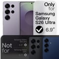 thumbnail image 2 of JETech 360 Degree Rotatable Ring Case for Samsung Galaxy S26 Ultra, Compatible with MagSafe (Heron Purple), 2 of 7