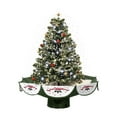 thumbnail image 2 of 2.5' Pre-Lit Musical Snowing Artificial Christmas Tree - White LED Lights, 2 of 3