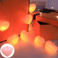 thumbnail image 4 of Rapeiae P-ink LED Heart String Lights for Qixi Festival Valentines Day Birthdays Confessions Proposals Celebrate Your Inner Girl with Romantic Room Decor, 4 of 6