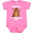 thumbnail image 3 of Inktastic Finally it's Groundhog Day Boys or Girls Baby Bodysuit, 3 of 5