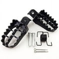 thumbnail image 4 of Furulu Bike Foot Pegs Footrest Pedal Pit Dirt For Suzuki DR Honda Yamaha Kawasaki, 4 of 5