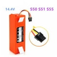 thumbnail image 2 of 14.4V Li-ion Battery Robotic Vacuum Cleaner Replacement Battery For Robot S50 S51 S55 Accessory Spare ,Perfect Compatibility, 2 of 6