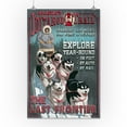 thumbnail image 2 of Iditarod Trail Vintage Sign, Alaska (16x24 Giclee Gallery Art Print, Vivid Textured Wall Decor), 2 of 3