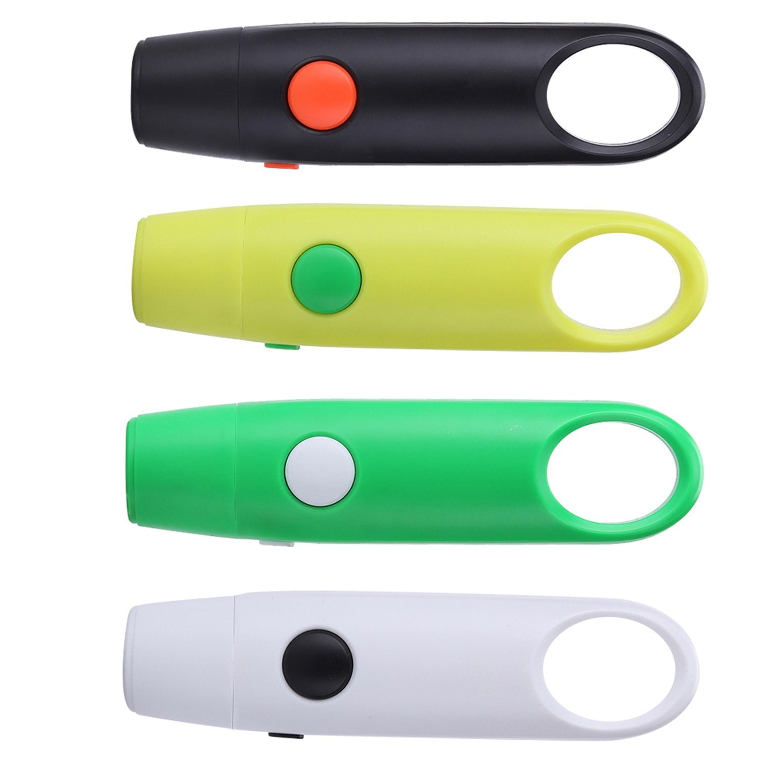 Electronic Whistle for Sports Training and Referee Black 4 Pack