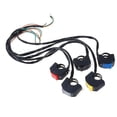 thumbnail image 3 of Botón pulsador de encendido y apagado de 22 mm para motocicleta, conector de botón de 12 V, interruptor de manillar para ATV, bicicleta electrónica, scooter, motocicleta, 3 of 5
