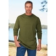 thumbnail image 2 of Boulder Creek By Kingsize Men's Big & Tall ™ Heavyweight Long-Sleeve No Pocket Crewneck Tee, 2 of 3