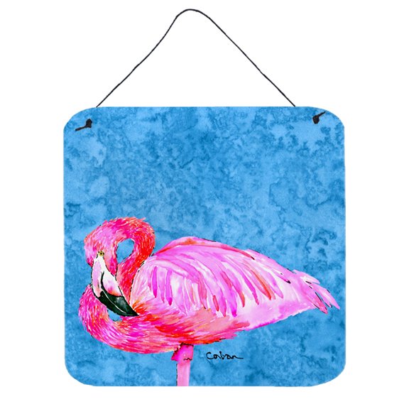 Carolines Treasures 8686DS66 Flamingo Wall or Door Hanging Prints 6HX6W multicolor