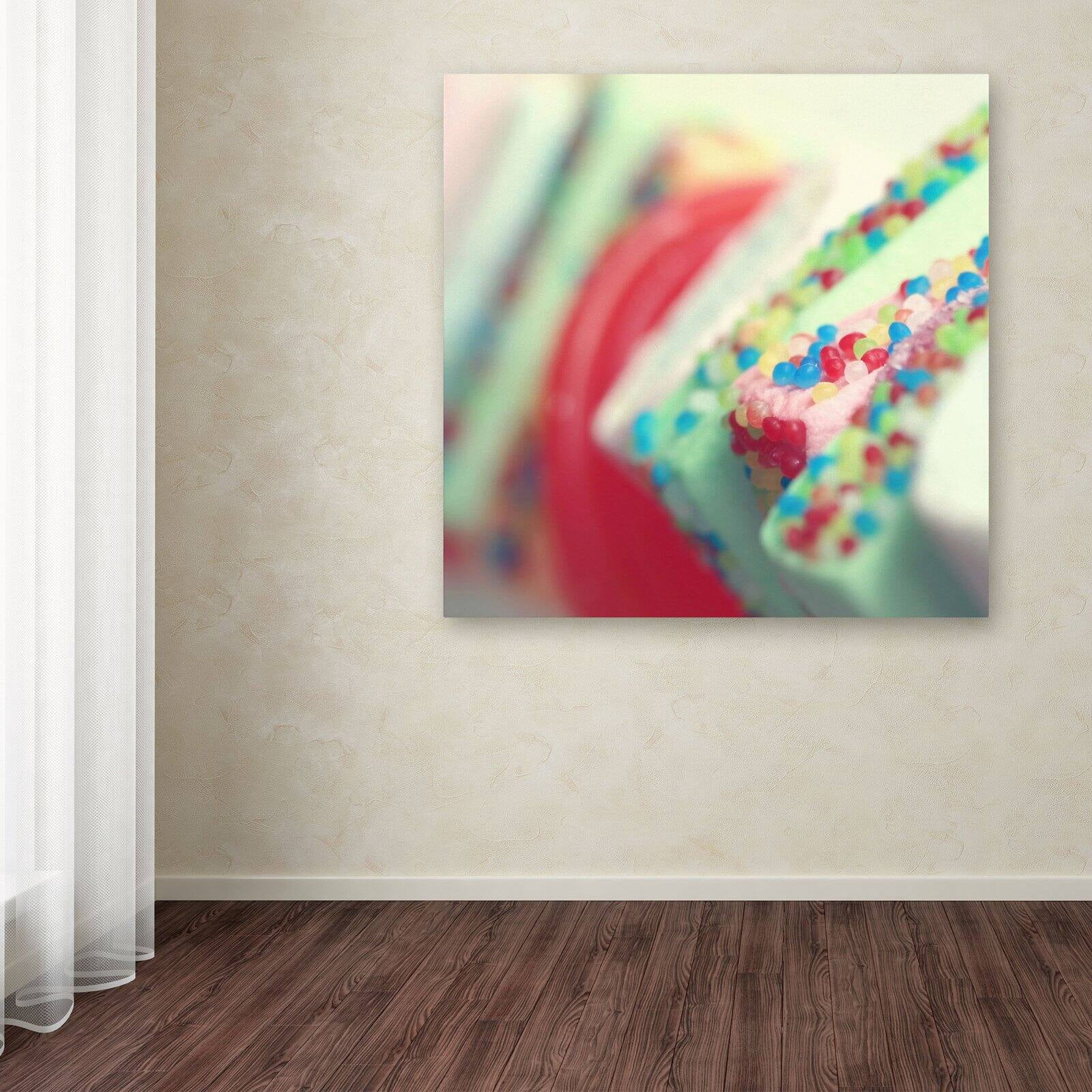 Trademark Fine Art "Party Flavours" Canvas Art by Beata Czyzowska Young