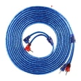 thumbnail image 2 of Cable de audio, cable de audio RCA transparente para automóvil de 5 metros Cable de audio RCA diseñado meticulosamente, 2 of 9