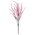 thumbnail image 5 of 1x Artificial Lavender Flower,Artificial Flowers Lavender Bunch Flower for Home Table Centerpieces Floral Spring Decor,Outdoor UV Resistant Artificial Fake Lavender Plant for Wedding Bouquets,B,14", 5 of 5