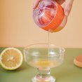 thumbnail image 6 of Manual Citrus Juicer Squeezer for Oranges Lemons Grapefruits | Plastic Hand Press Extractor | Ergonomic Handle | Easy Clean | 1pc | 8.7x5.9x5.9cm, 6 of 6