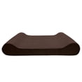 thumbnail image 5 of FurHaven Pet Dog Bed | Cooling Gel Memory Foam Orthopedic Microvelvet Luxe Lounger Pet Bed for Dogs & Cats, Espresso, Giant, 5 of 12