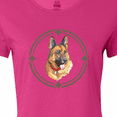thumbnail image 4 of Inktastic German Shepherd Dog Art Women's T-Shirt, 4 of 5