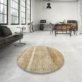 thumbnail image 4 of Ahgly Company Machine Washable Indoor Rectangle Contemporary Brown Area Rugs, 5' x 7', 4 of 7