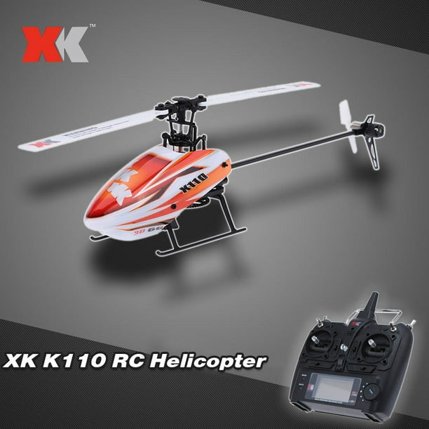 XK Blast K110 6CH 3D 6G System Brushless Motor RTF RC Helicopter - Walmart.com - Walmart.com