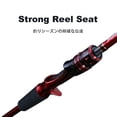thumbnail image 3 of PURELURE Spin Casting Rod Sea Fishing Rod Lure rod Use Bait Casting Reel Set High Carbon 1.9m Surf Casting Rod, 3 of 7