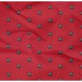 thumbnail image 4 of oneOone Organic Cotton Poplin Twill Fabric Lotus Block Print Sewing Fabric BTY 42 Inch Wide, 4 of 4