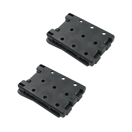 

TOYMYTOY 2PCS Gear Multifunction Sheath Scabbard Belt Clip Waist Clamp Utility Outdoor Camp Portable Tool Travel Kits (Black)