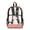 Cute Cat Floral, variant on Whosucclay Cow Print Pattern Clear Backpack for Girls Boys, 17 Inch Large Capacity Bookbag Elementary Kindergarten with Lightweight Multi Pocket
