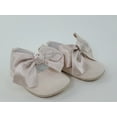 thumbnail image 6 of Baby/Infant Girl Shoes Beige/ Ivory Linen, 6 of 15