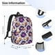 thumbnail image 5 of Easygdp record rock Skull star Mochila Ligera de 15 Pulgadas para Estudiantes, Mochila Cómoda para la Escuela y Viajes, Correas Ajustables, 5 of 6