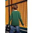 thumbnail image 4 of Arshiner Kids Boys Henley Shirts Cotton Long Sleeve Crewneck T-Shirts Color Block Tee Tops, 4 of 6
