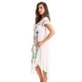 thumbnail image 2 of Riviera Sun Dress Dresses for Women (White Hand Paint, 1X), 2 of 4