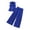 0-Blue59, variant on Tiijoy Girls Summer Outfits 2 Piece Fashion Sleeveless Top Pleated Wide Leg Pants Set, Sizes 7-12