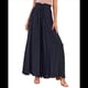 thumbnail image 2 of Pantalones Casuales para Mujer, con Cintura Elástica y Pierna , con Bolsillos. Negro XXL, 2 of 10