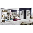 thumbnail image 4 of Beaumont Lane Solid Mahogany Pure White China Cabinet Rectangular Beveled Glass 86.6" Unassembled, 4 of 5