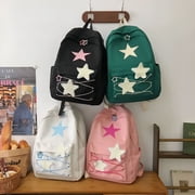 GASTROPOD 2026 New Korean Sweet All Match Star Backpacks Japanese Women Streetwear Y2K Aesthetic Schoolbags High-Capacity Kawaii Backpack for School,Travel,Shopping,Streetwear,Daily Use