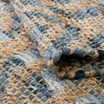 thumbnail image 6 of Unique Loom Chindi Jute Collection Area Rug (2' 7" x 10' Runner Navy Blue), 6 of 6