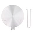 thumbnail image 4 of Stainless Steel Heat Diffuser Plate, Heat Evenly Heat Quickly Kitchen Accessories More Delicious Cooking Plate Heat Diffuser  For Electric Cooker 23.5cm / 9.3in, 4 of 8