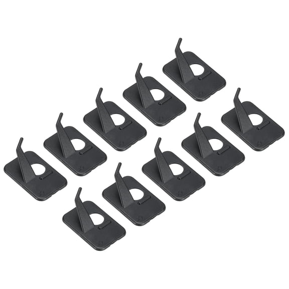 Uxcell Arrow Rest Plastic Adhesive Archery Arrow Support for Right Hand Compound Recurve Bow, 12 Pack