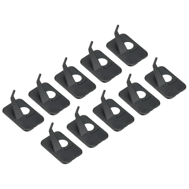 Soporte de flecha adhesivo de plástico Uxcell para arco compuesto de mano derecha, 12 paquetes