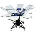 thumbnail image 2 of INTBUYING 6 Color Screen Printing Kit Press Printer with Complete Supply Materials, 2 of 8