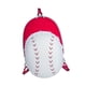 thumbnail image 3 of Estuche rígido para gorras de béisbol con cierre de cremallera, práctico porta sombreros para mujer Rojo, 3 of 9