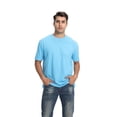 thumbnail image 2 of Zfeel Short Sleeve T-Shirt Super-Soft Blank Tee 100% Cotton Crew Plain Shirts Mens (Black, M), 2 of 8