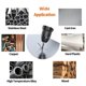 thumbnail image 4 of Juego de brocas RCINDUS, 20 unidades, 3/16 pulgadas, metal cobalto HSS M35, 4 of 6