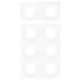 thumbnail image 1 of 8pcs Clear Door Stopper Adhesive Silicone Pads Wall Protector Door Stoppers, 1 of 8
