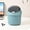 111#Blue, variant on Desktop Trash Can with Flip Lid, Cute Compact Waste Bin Odor Control and Easy Clean, Small Space Saving Garbage Can for Student Dorm Desk Living Room Kitchen Bathroom Use