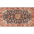 thumbnail image 1 of Ahgly Company Indoor Rectangle Traditional Brown Red Medallion Area Rugs, 2' x 4', 1 of 6