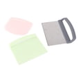 thumbnail image 4 of Raspador de masa multiusos de 3 piezas, apto para uso alimentario, cortador de masa para pasteles, pan, 4 of 14