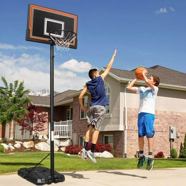 NiamVelo Basketball Hoop Basketball Goal, 710FT Height Adjustable