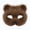 Coffee mask, variant on Cat Mask Tail Set,Faux Fur Cat Wolf Fox Mask with Fluffy Long Tail,Halloween Fursuit Therian Fox Animal Cosplay Party Costume