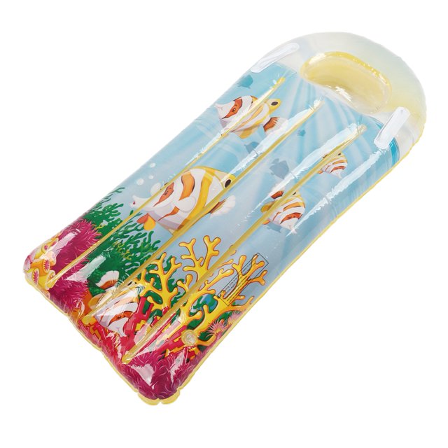 Tumbona inflable para piscina flotador inflable seguro para piscina de PVC no tóxico fácil de inflar y desinflar con asa para playas ANGGREK Otros