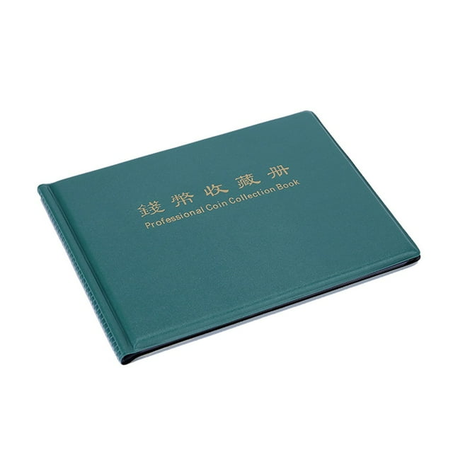 240 Pockets Album Collection Book Commemorative Coin Holders Gifts