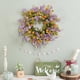 thumbnail image 1 of Wreath Rattan Simulated Flower Home Living Room Balcony Door Ornaments Spring Decorations, Flower Wreath Rattan Simulated, Spring Flowers Balcony Door Decor, Large Size Artificial Flowers,, 1 of 9