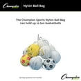 thumbnail image 3 of Champion Sports Basketball Ball Bag,BC10, 3 of 5